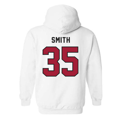 Lenoir Rhyne - NCAA Men's Lacrosse : Hayden Smith - Classic Shersey Hooded Sweatshirt-1