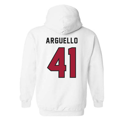 Lenoir Rhyne - NCAA Men's Soccer : Keowen Arguello - Classic Shersey Hooded Sweatshirt-1