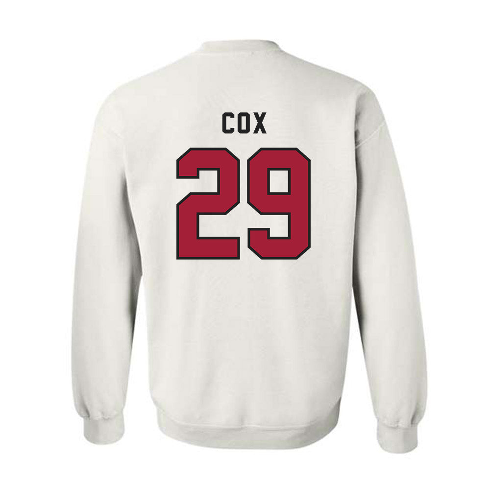 Lenoir Rhyne - NCAA Football : JCorey Cox - Classic Shersey Crewneck Sweatshirt-1