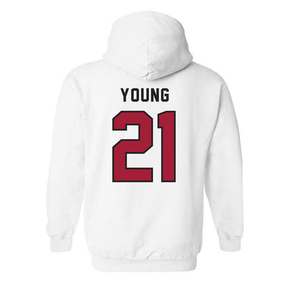 Lenoir Rhyne - NCAA Softball : Sage Young - Classic Shersey Hooded Sweatshirt-1