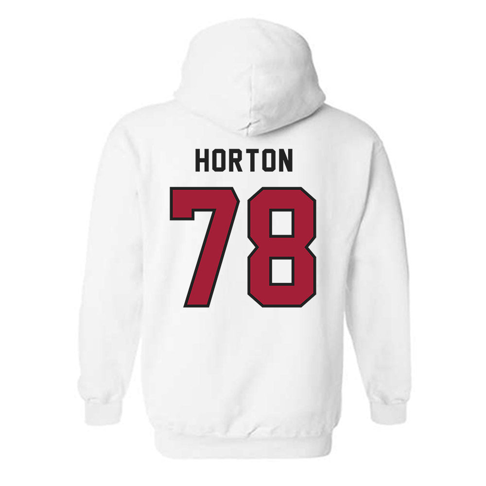 Lenoir Rhyne - NCAA Football : Noah Horton - Classic Shersey Hooded Sweatshirt-1