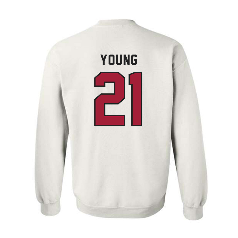 Lenoir Rhyne - NCAA Softball : Sage Young - Classic Shersey Crewneck Sweatshirt-1