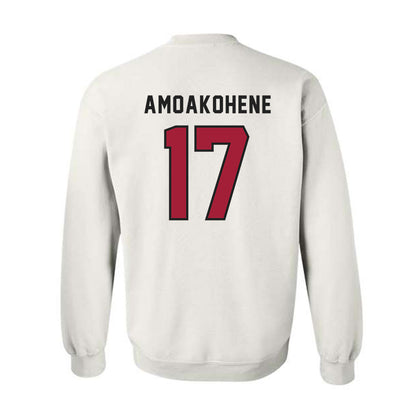 Lenoir Rhyne - NCAA Football : Justin Amoakohene - Classic Shersey Crewneck Sweatshirt-1