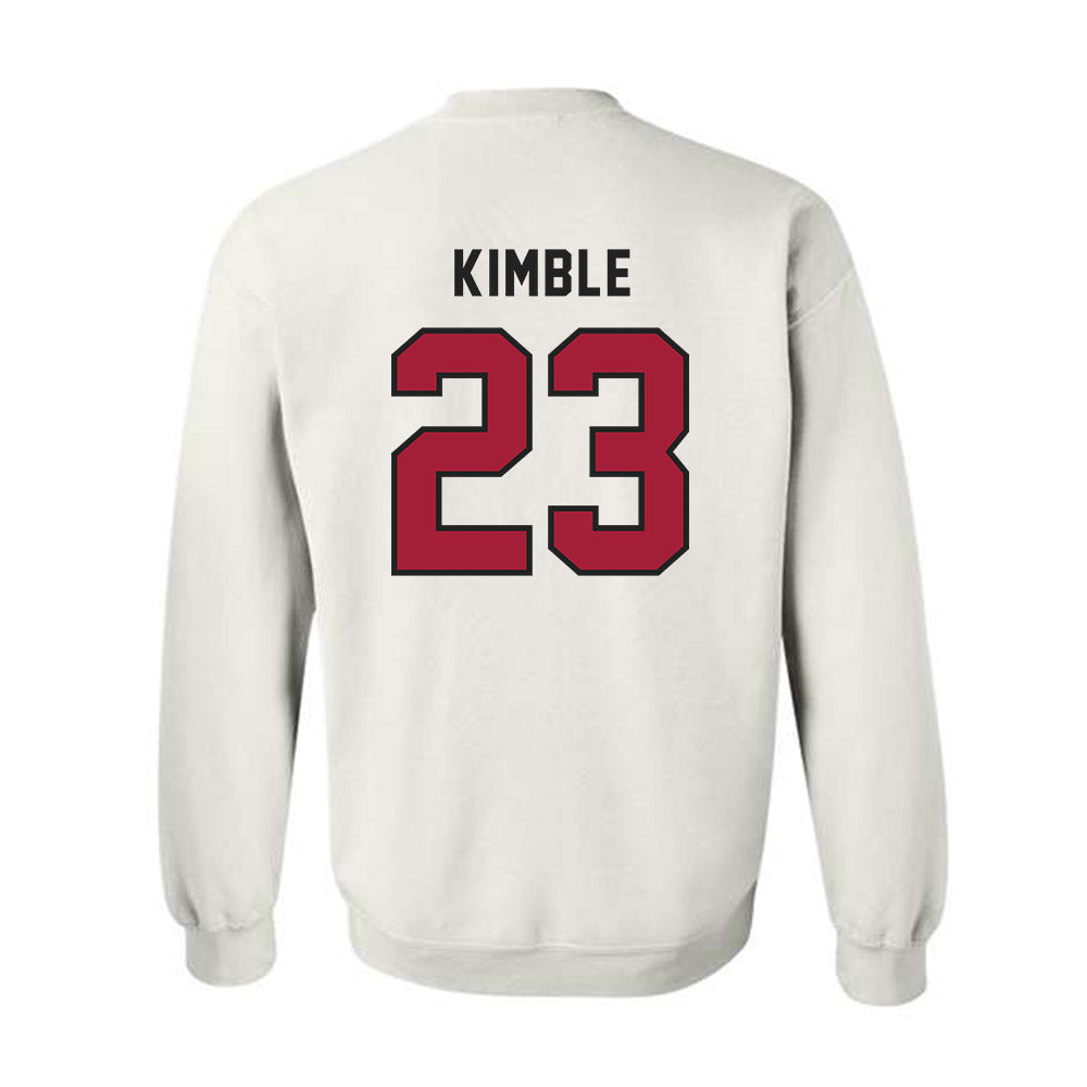 Lenoir Rhyne - NCAA Men's Basketball : Blessin Kimble - Classic Shersey Crewneck Sweatshirt-1