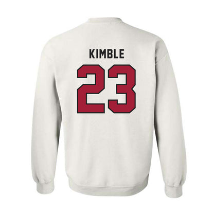 Lenoir Rhyne - NCAA Men's Basketball : Blessin Kimble - Classic Shersey Crewneck Sweatshirt-1