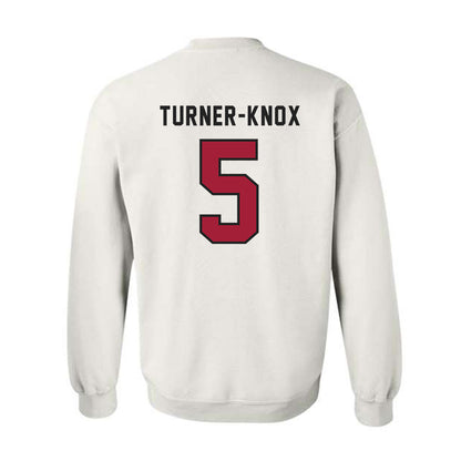 Lenoir Rhyne - NCAA Football : Zayvion Turner-Knox - Classic Shersey Crewneck Sweatshirt-1
