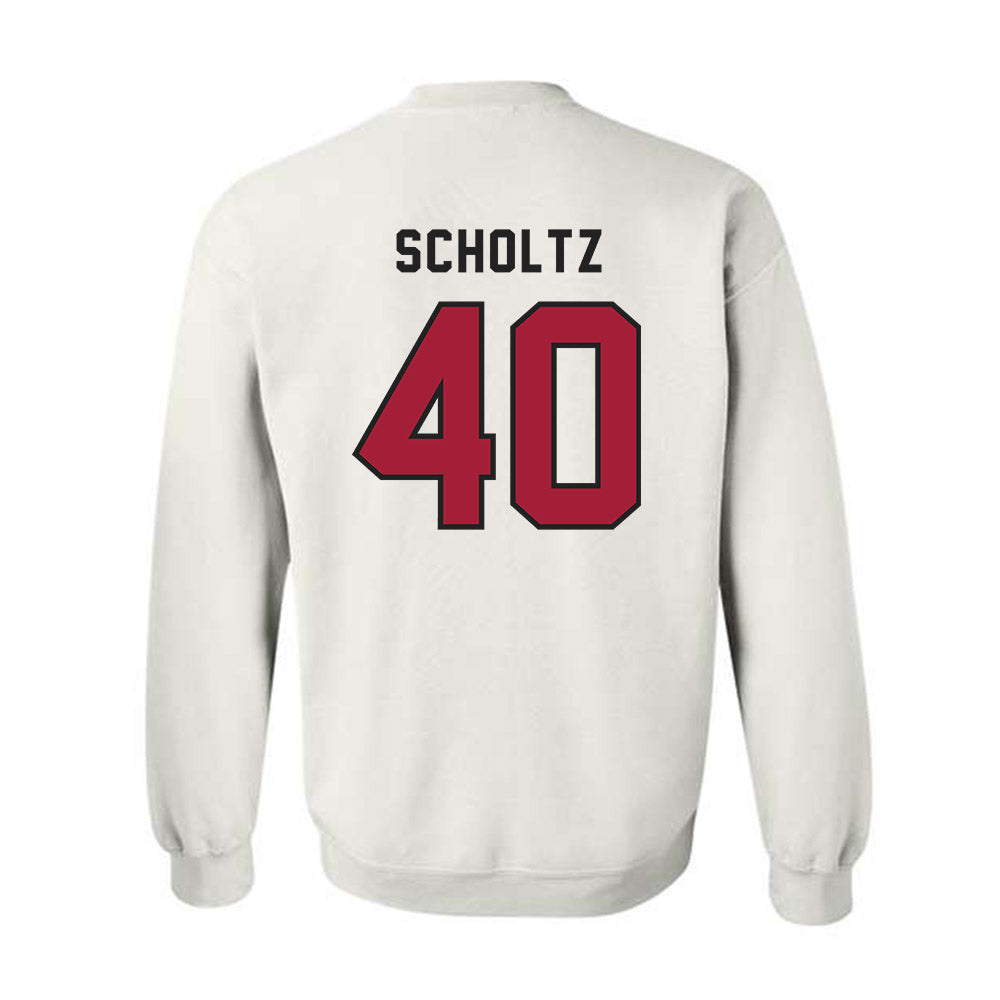 Lenoir Rhyne - NCAA Baseball : Larson Scholtz - Classic Shersey Crewneck Sweatshirt-1
