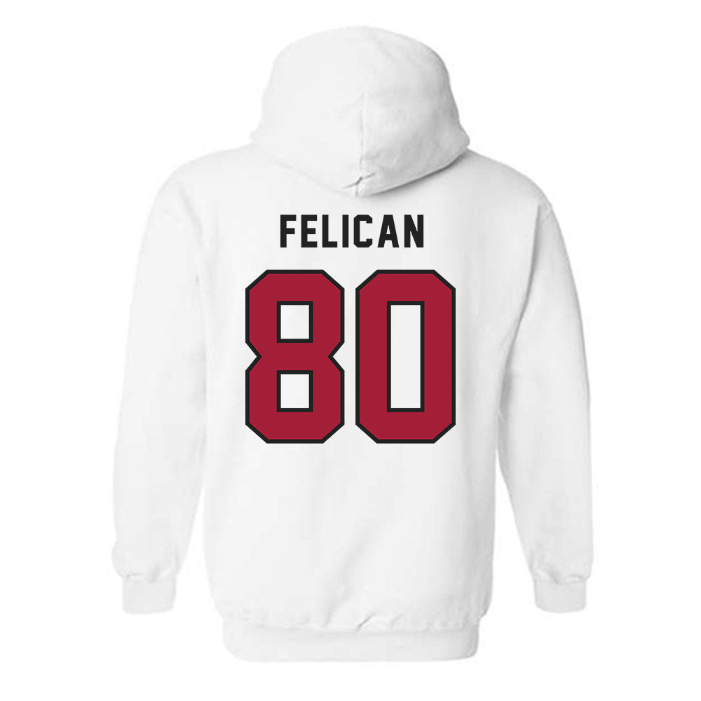 Lenoir Rhyne - NCAA Football : Legend Felican - Classic Shersey Hooded Sweatshirt-1