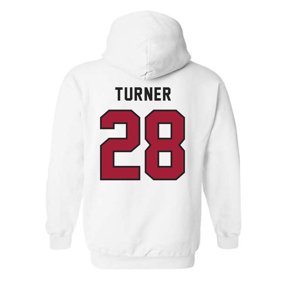 Lenoir Rhyne - NCAA Football : LJ Turner - Classic Shersey Hooded Sweatshirt-1