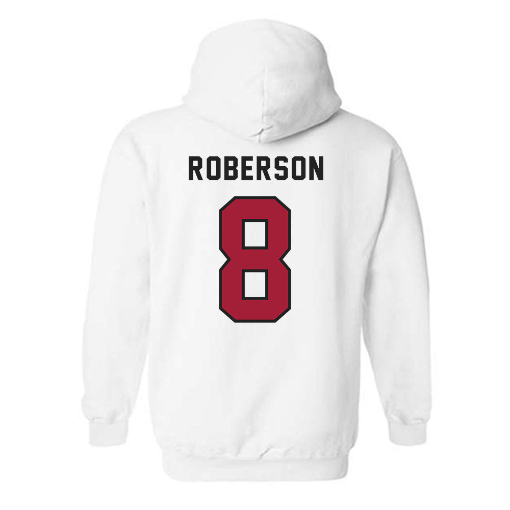 Lenoir Rhyne - NCAA Football : Tye Roberson - Classic Shersey Hooded Sweatshirt-1