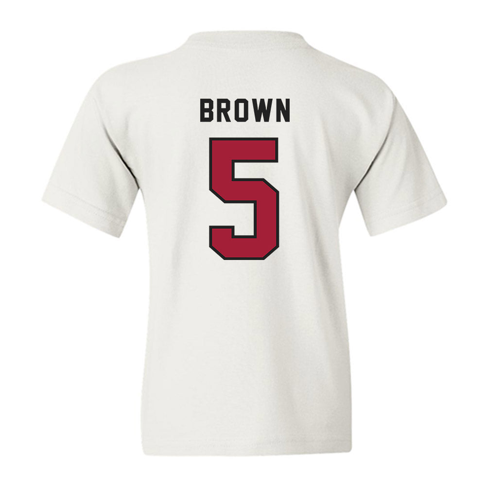 Lenoir Rhyne - NCAA Women's Basketball : Elyseia Brown - Classic Shersey Youth T-Shirt-1