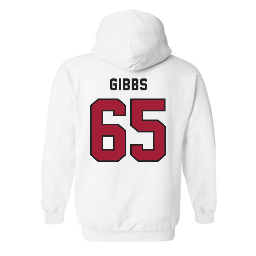 Lenoir Rhyne - NCAA Football : Breyon Gibbs - Classic Shersey Hooded Sweatshirt-1