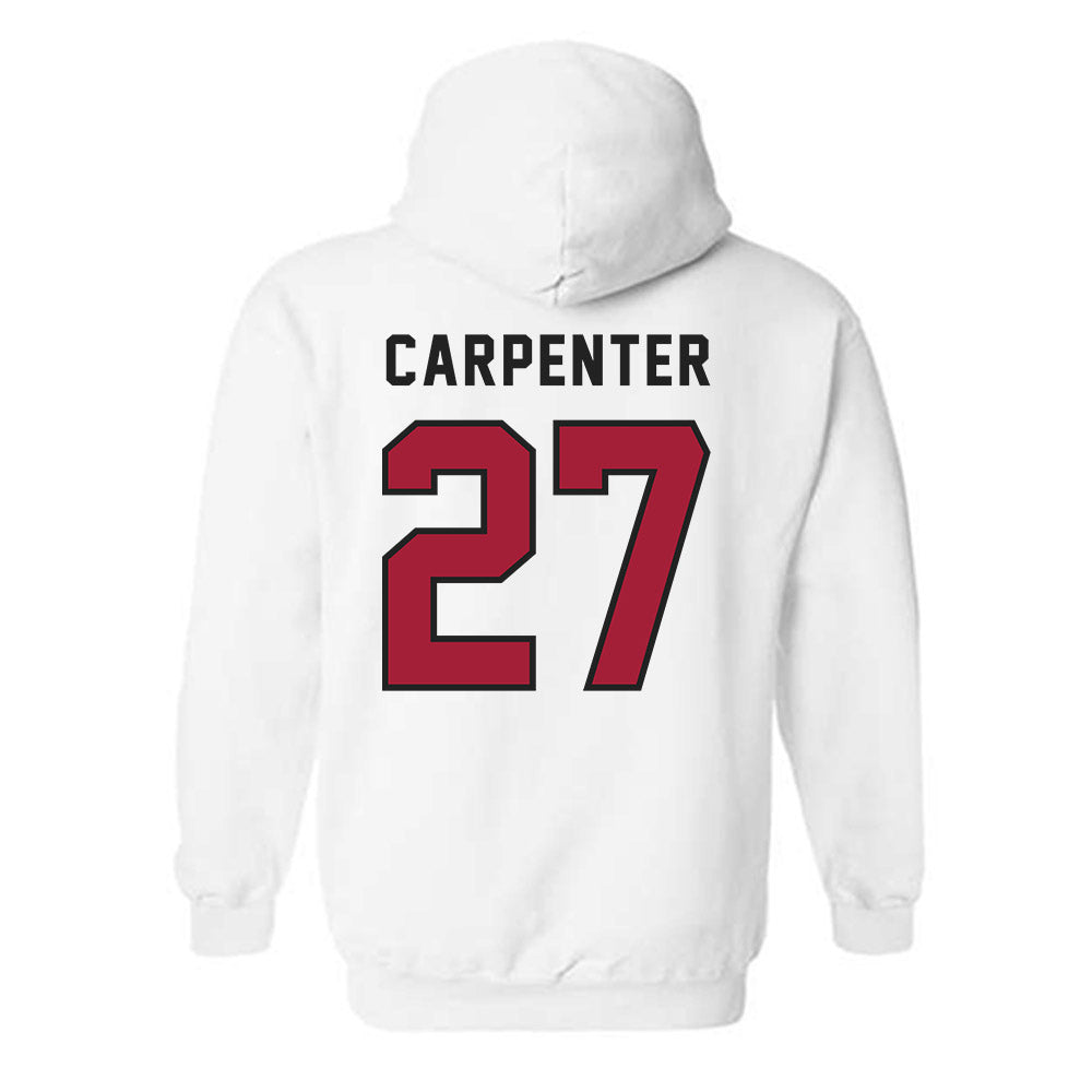 Lenoir Rhyne - NCAA Baseball : Holden Carpenter - Classic Shersey Hooded Sweatshirt-1