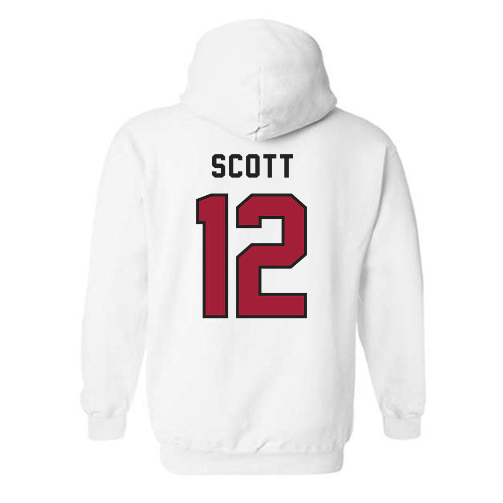Lenoir Rhyne - NCAA Women's Volleyball : Ella Scott - Classic Shersey Hooded Sweatshirt-1