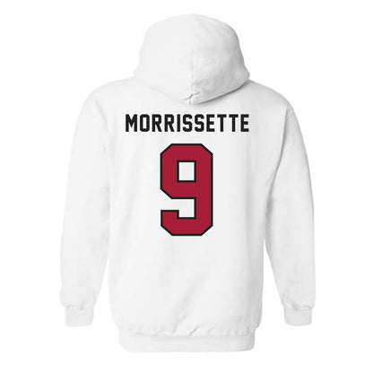 Lenoir Rhyne - NCAA Baseball : Wagner Morrissette - Classic Shersey Hooded Sweatshirt-1