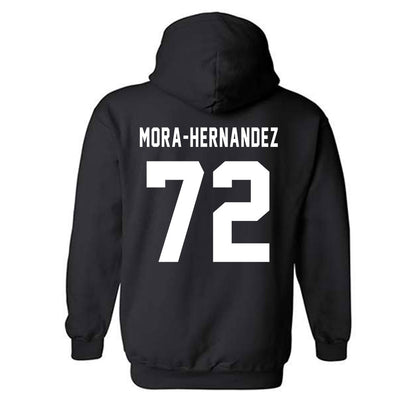 Lenoir Rhyne - NCAA Football : Aaron Jr Mora-Hernandez - Classic Shersey Hooded Sweatshirt-1