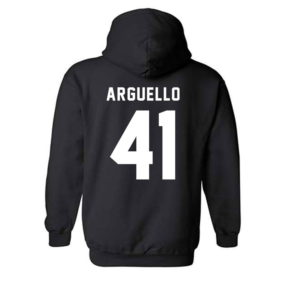 Lenoir Rhyne - NCAA Men's Soccer : Keowen Arguello - Classic Shersey Hooded Sweatshirt-1
