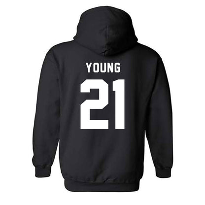Lenoir Rhyne - NCAA Softball : Sage Young - Classic Shersey Hooded Sweatshirt-1