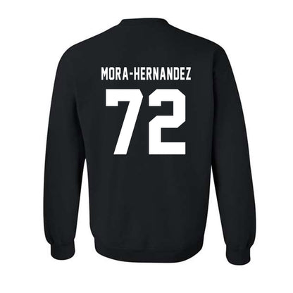 Lenoir Rhyne - NCAA Football : Aaron Jr Mora-Hernandez - Classic Shersey Crewneck Sweatshirt-1