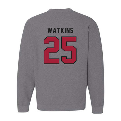 Lenoir Rhyne - NCAA Football : Dj Watkins - Classic Shersey Crewneck Sweatshirt-1