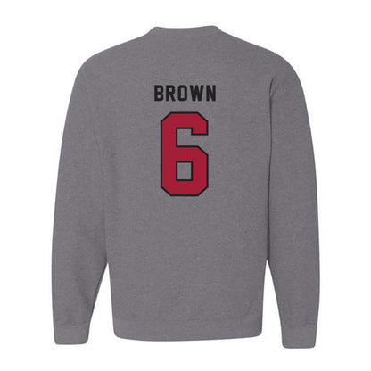 Lenoir Rhyne - NCAA Softball : Kaylan Brown - Classic Shersey Crewneck Sweatshirt-1