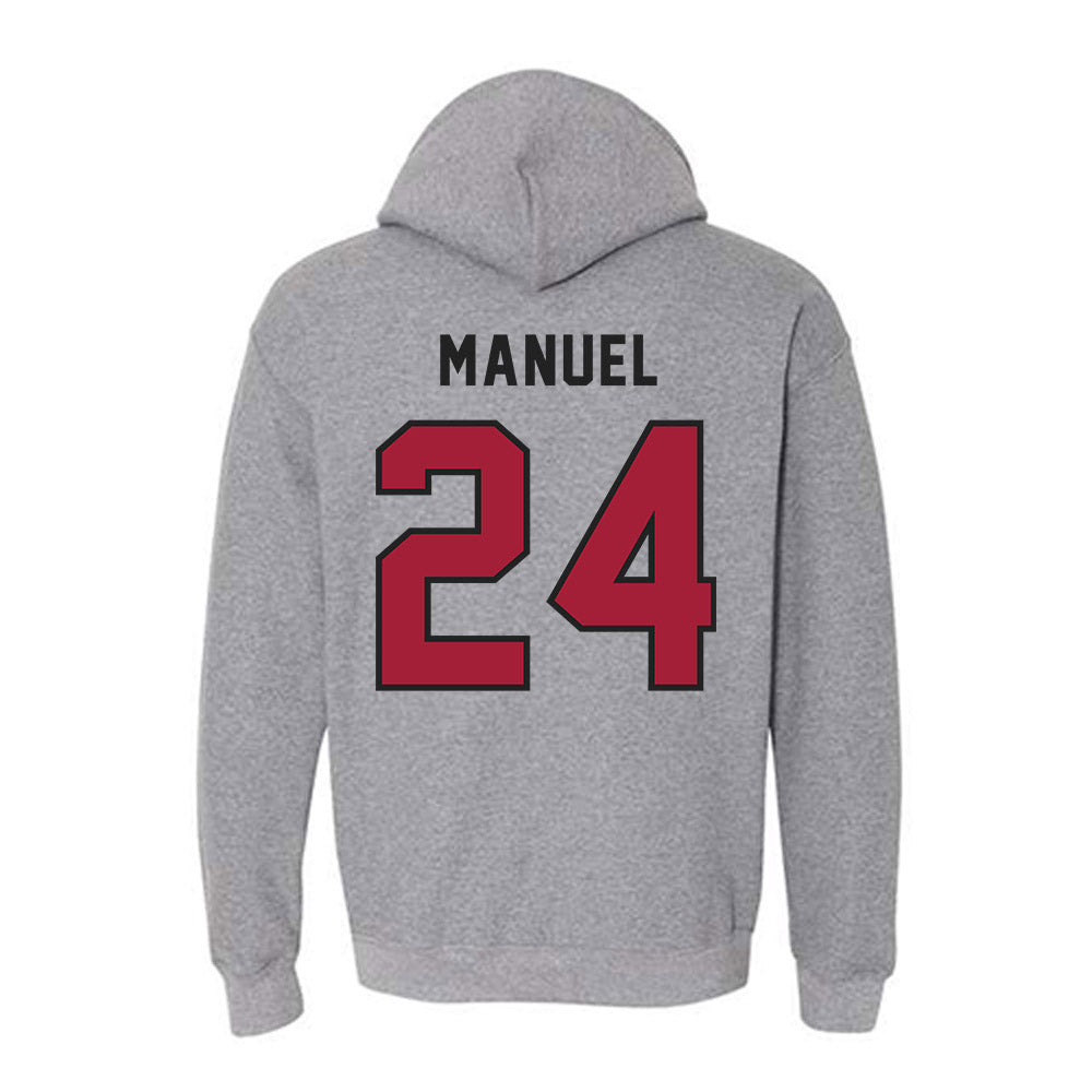 Lenoir Rhyne - NCAA Baseball : Mark Manuel - Classic Shersey Hooded Sweatshirt-1