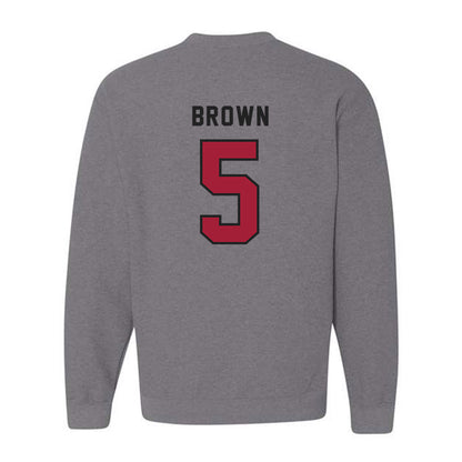 Lenoir Rhyne - NCAA Women's Basketball : Elyseia Brown - Classic Shersey Crewneck Sweatshirt-1