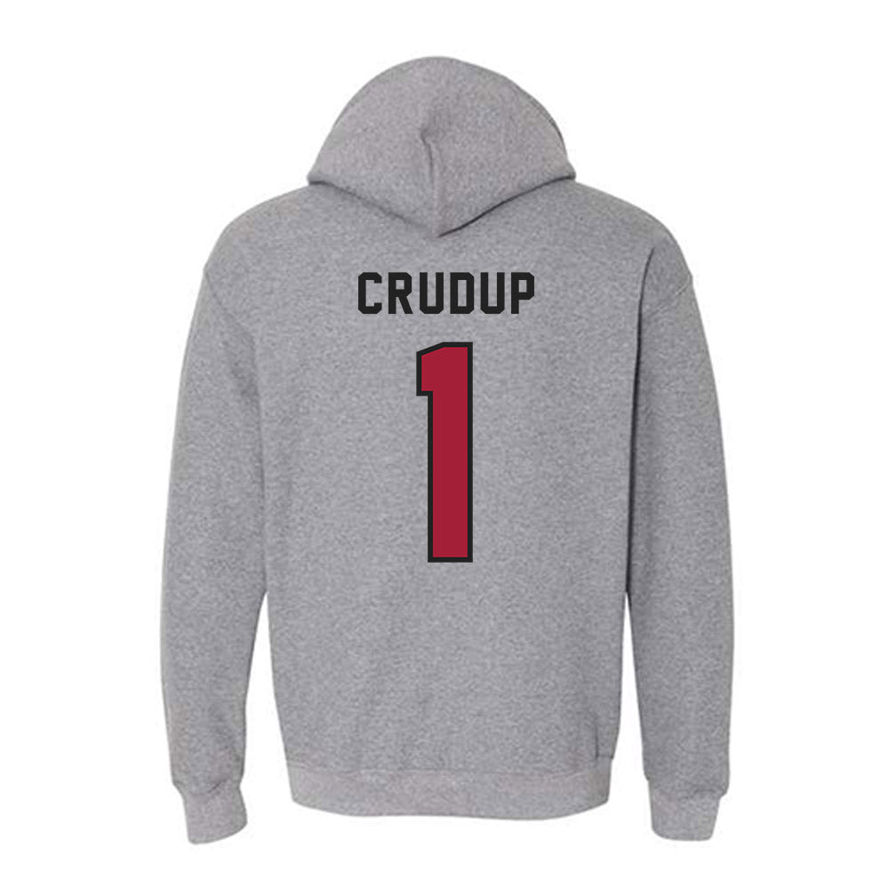Lenoir Rhyne - NCAA Men's Basketball : Chris Crudup - Classic Shersey Hooded Sweatshirt-1