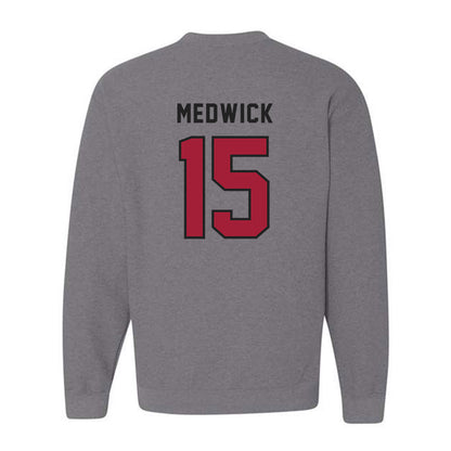 Lenoir Rhyne - NCAA Men's Lacrosse : Deacon Medwick - Classic Shersey Crewneck Sweatshirt-1