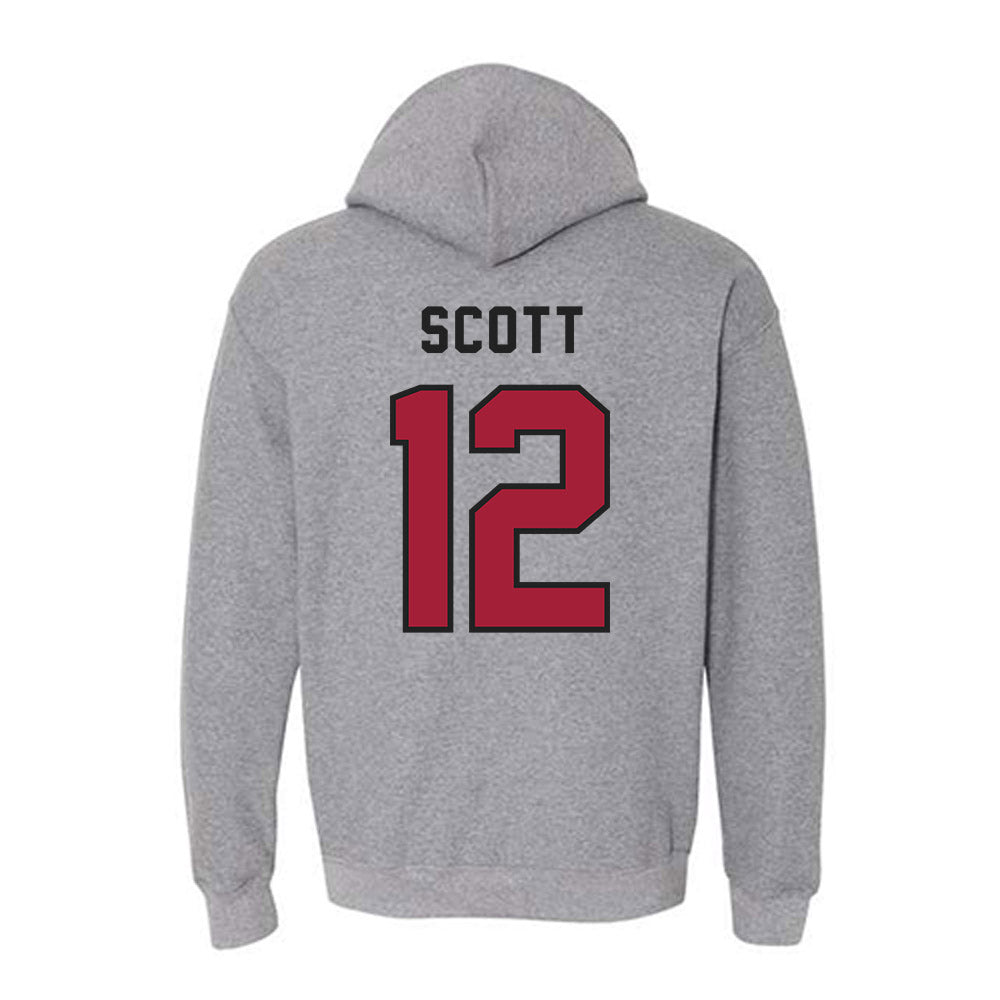 Lenoir Rhyne - NCAA Women's Volleyball : Ella Scott - Classic Shersey Hooded Sweatshirt-1