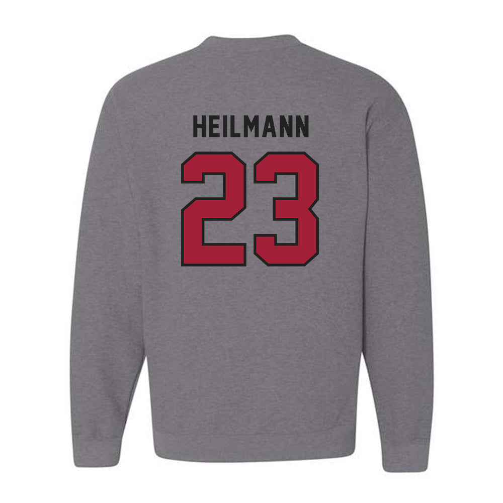 Lenoir Rhyne - NCAA Men's Lacrosse : Zac Heilmann - Classic Shersey Crewneck Sweatshirt-1