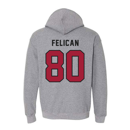 Lenoir Rhyne - NCAA Football : Legend Felican - Classic Shersey Hooded Sweatshirt-1