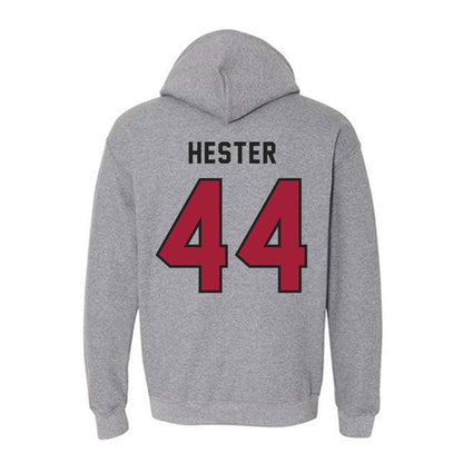 Lenoir Rhyne - NCAA Baseball : Hayden Hester - Classic Shersey Hooded Sweatshirt-1