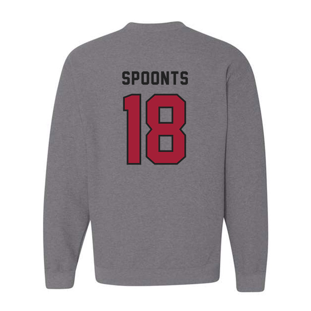 Lenoir Rhyne - NCAA Football : Carson Spoonts - Classic Shersey Crewneck Sweatshirt-1