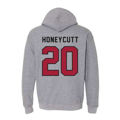Lenoir Rhyne - NCAA Softball : Montana Honeycutt - Classic Shersey Hooded Sweatshirt-1