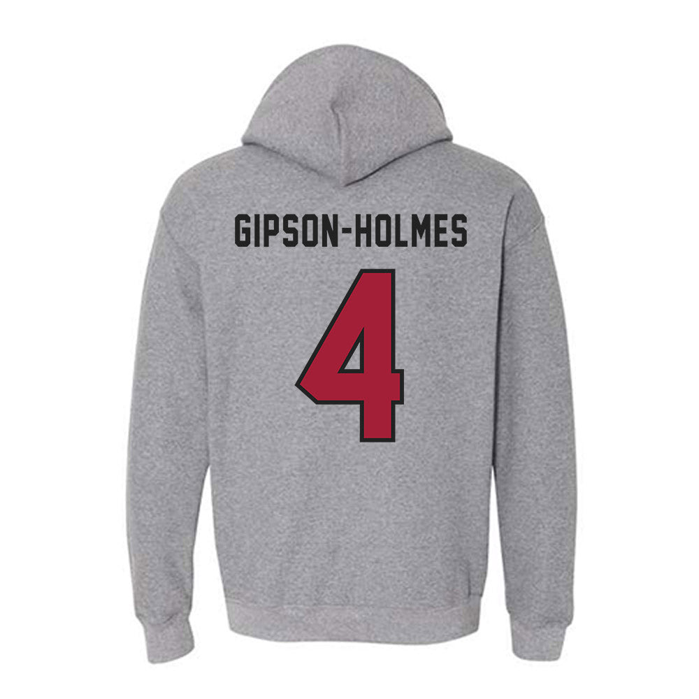 Lenoir Rhyne - NCAA Football : Javian Gipson-Holmes - Classic Shersey Hooded Sweatshirt-1
