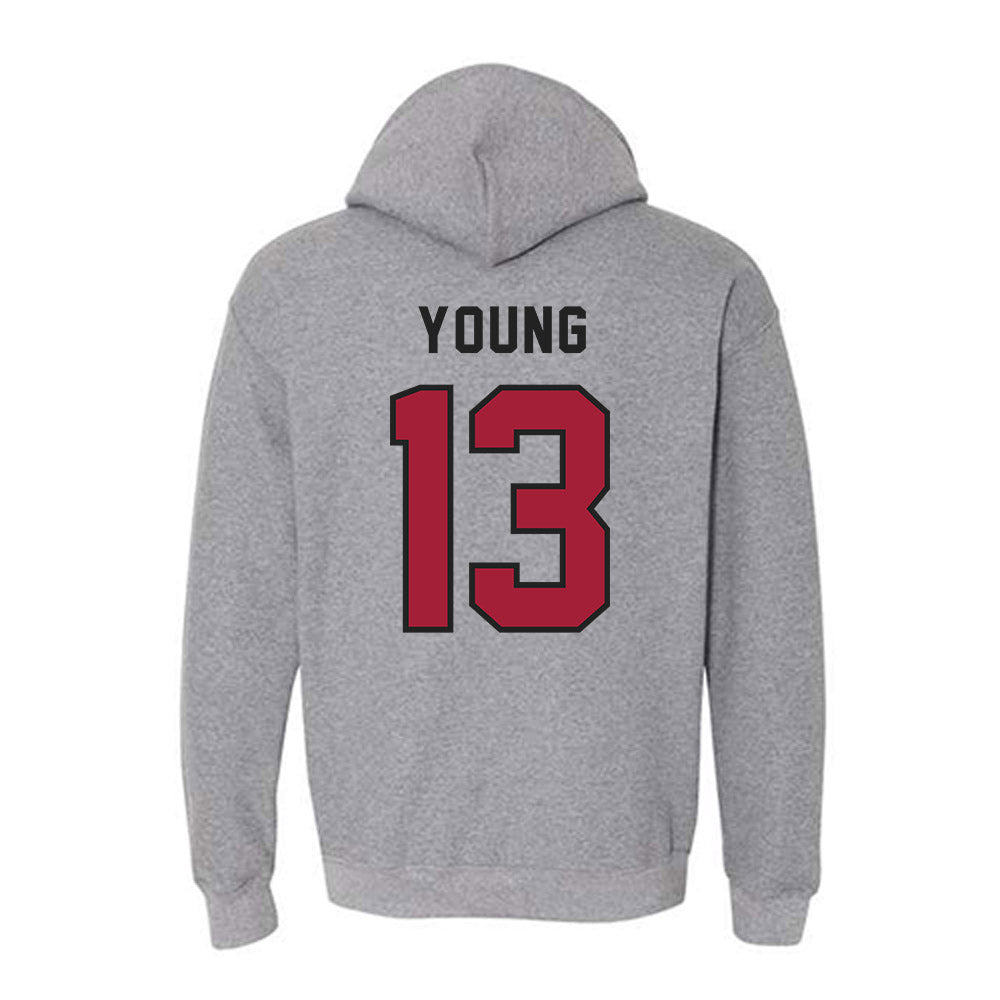 Lenoir Rhyne - NCAA Women's Lacrosse : Erin Young - Classic Shersey Hooded Sweatshirt-1