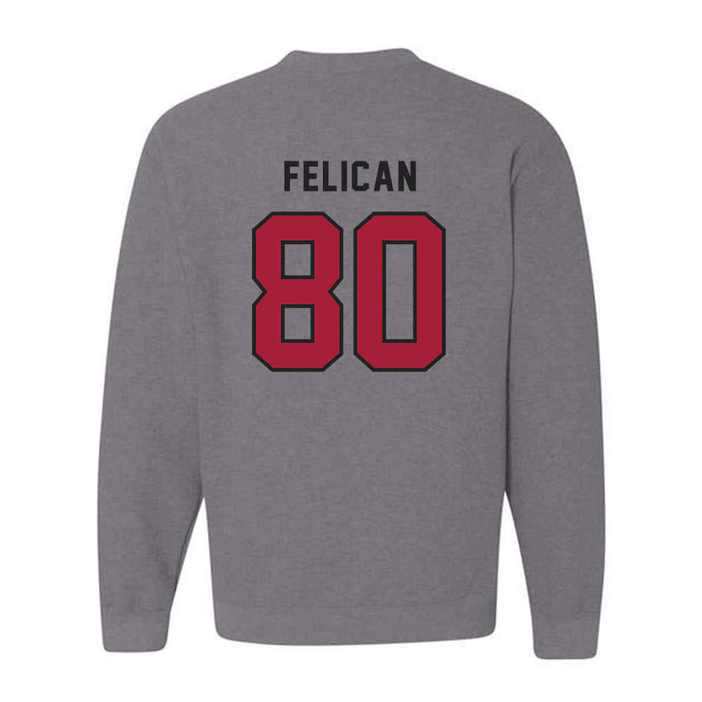 Lenoir Rhyne - NCAA Football : Legend Felican - Classic Shersey Crewneck Sweatshirt-1