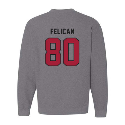 Lenoir Rhyne - NCAA Football : Legend Felican - Classic Shersey Crewneck Sweatshirt-1