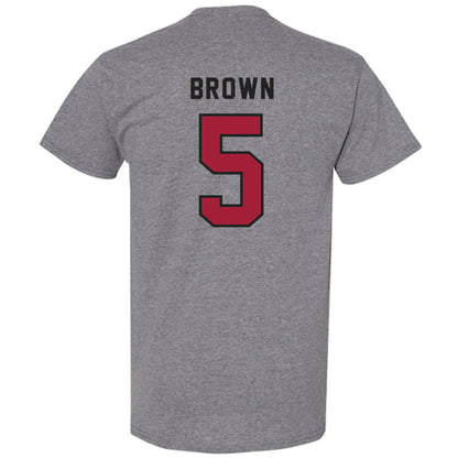 Lenoir Rhyne - NCAA Women's Basketball : Elyseia Brown - Classic Shersey T-Shirt-1