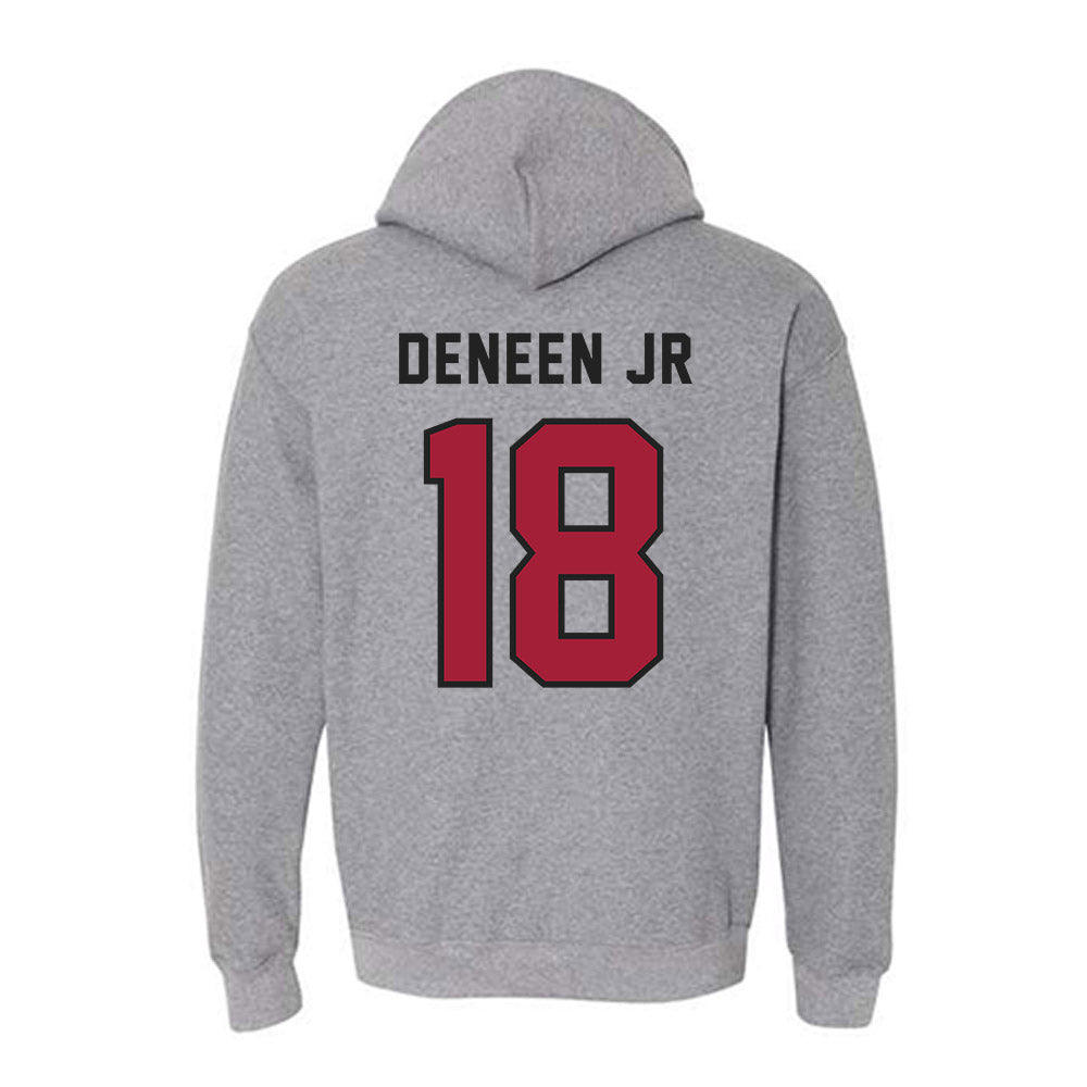 Lenoir Rhyne - NCAA Football : Daniel Deneen Jr - Classic Shersey Hooded Sweatshirt-1