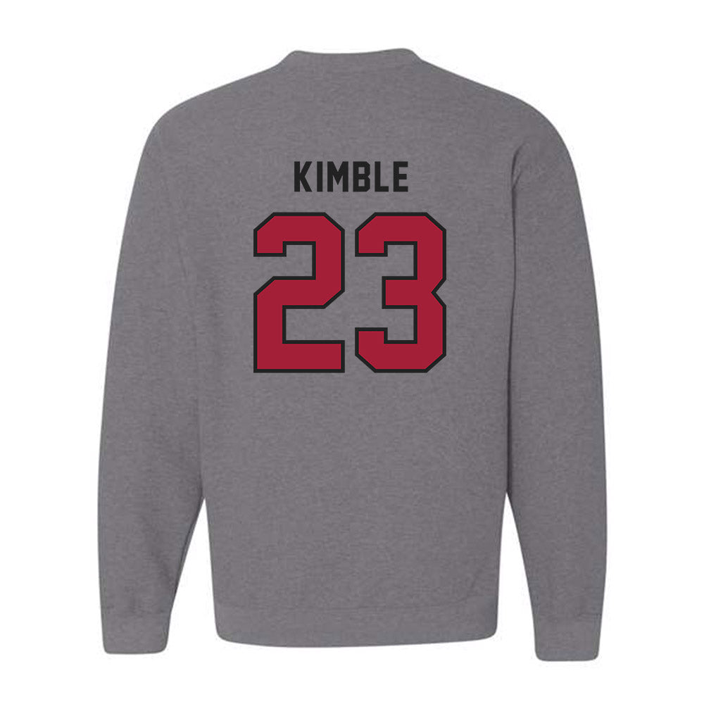 Lenoir Rhyne - NCAA Men's Basketball : Blessin Kimble - Classic Shersey Crewneck Sweatshirt-1