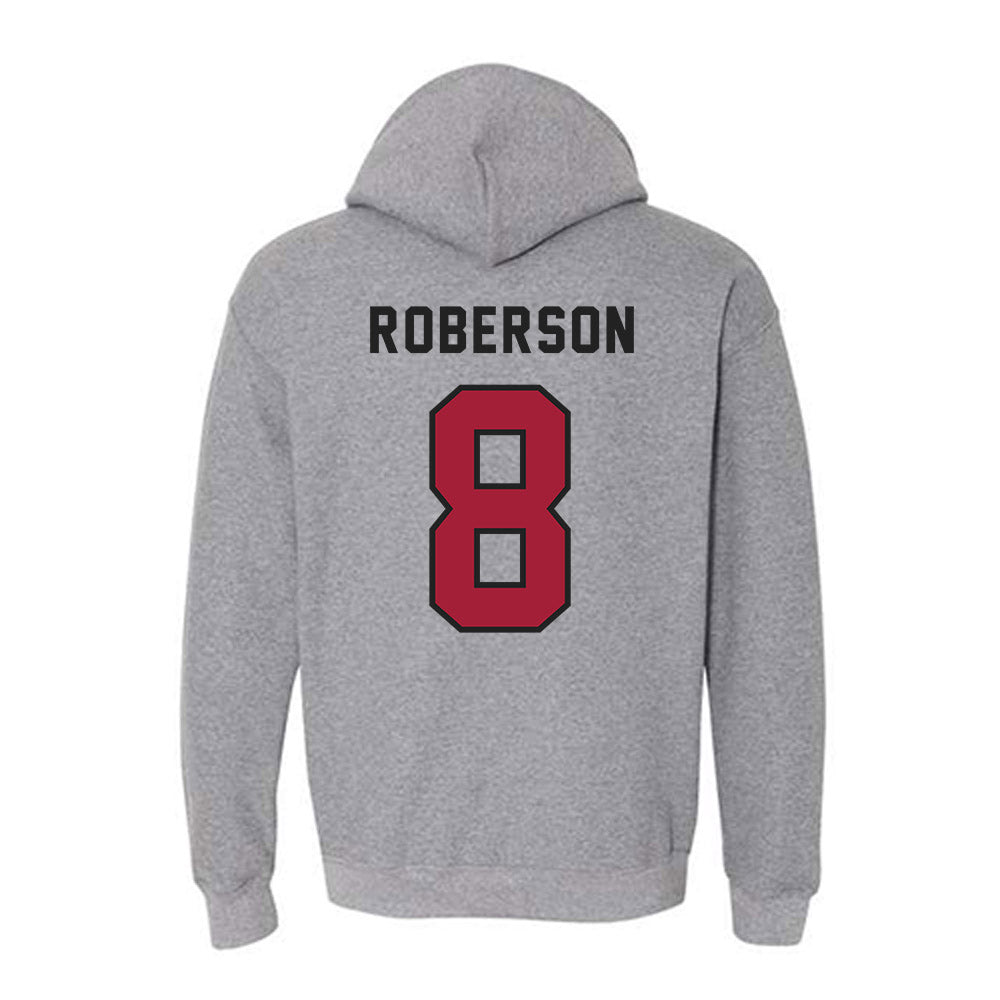 Lenoir Rhyne - NCAA Football : Tye Roberson - Classic Shersey Hooded Sweatshirt-1
