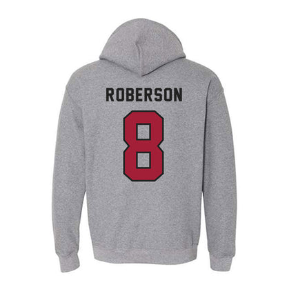Lenoir Rhyne - NCAA Football : Tye Roberson - Classic Shersey Hooded Sweatshirt-1