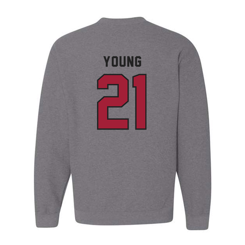 Lenoir Rhyne - NCAA Softball : Sage Young - Classic Shersey Crewneck Sweatshirt-1