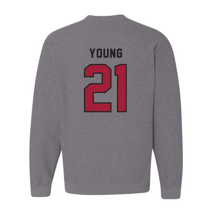 Lenoir Rhyne - NCAA Softball : Sage Young - Classic Shersey Crewneck Sweatshirt-1