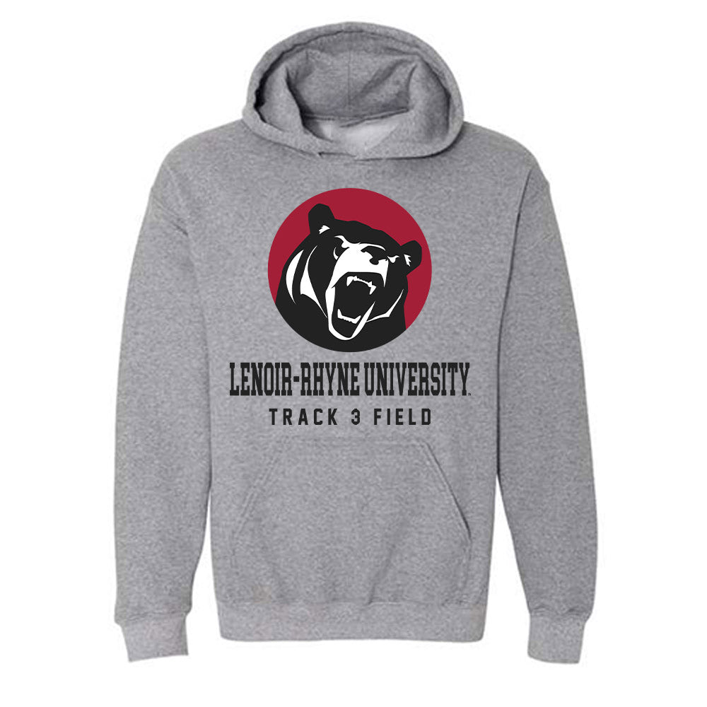 Lenoir Rhyne - NCAA Men's Track & Field : Jaleal Thomas - Classic Shersey Hooded Sweatshirt-0