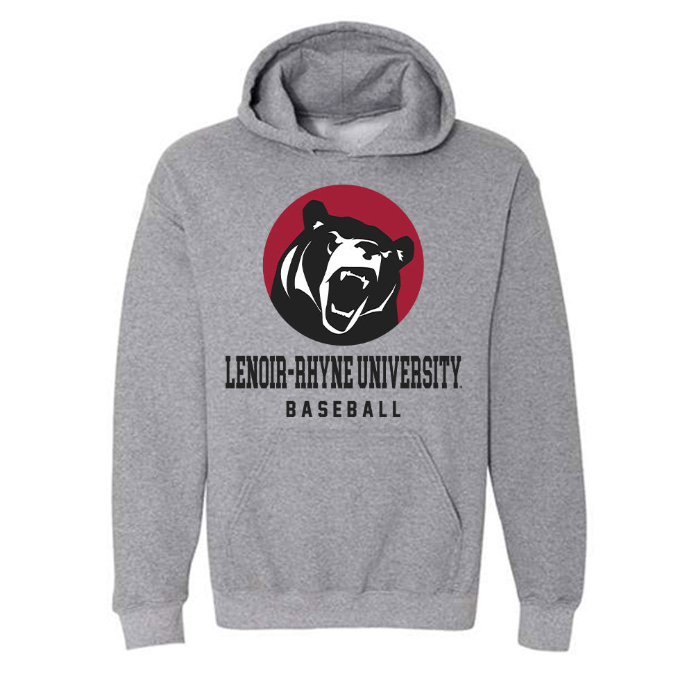 Lenoir Rhyne - NCAA Baseball : Hayden Hester - Classic Shersey Hooded Sweatshirt-0