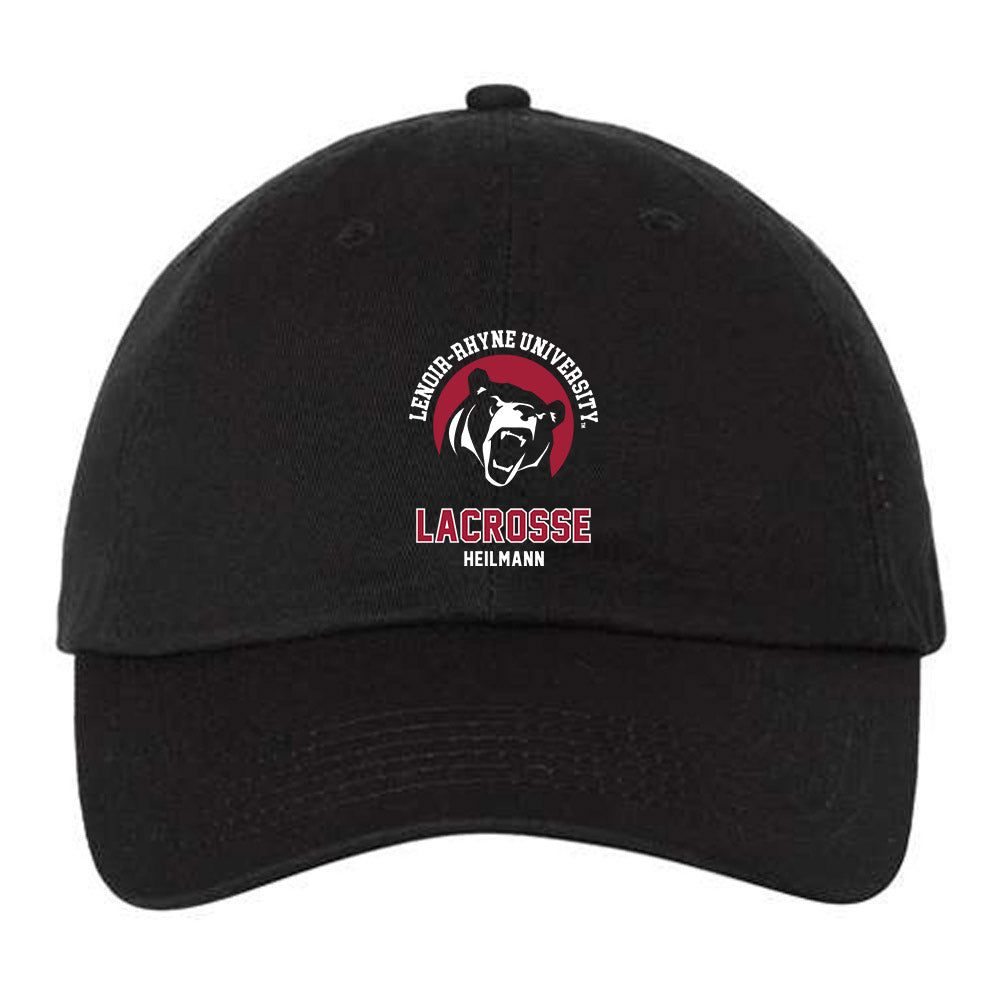 Lenoir Rhyne - NCAA Men's Lacrosse : Zac Heilmann - Dad Hat-0