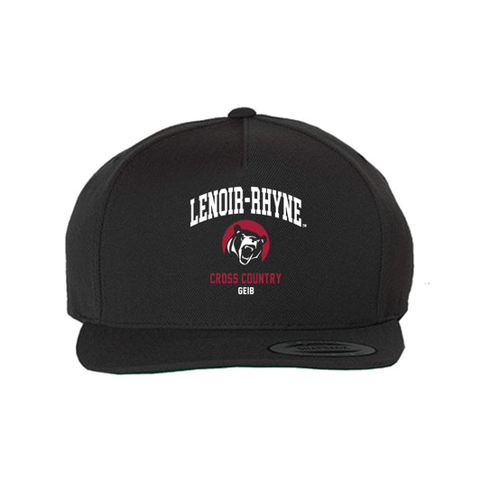 Lenoir Rhyne - NCAA Men's Cross Country : Cooper Geib - Snapback Hat-0